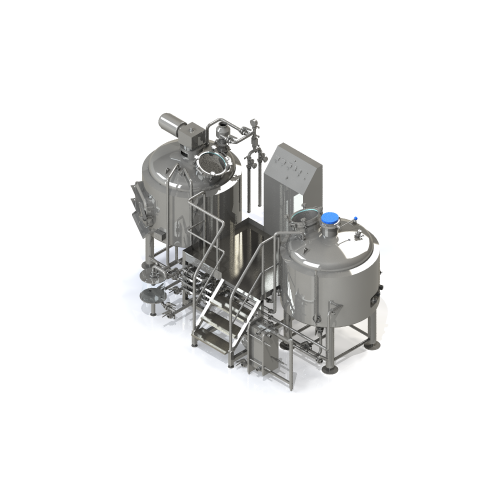 3.5BBL Stainless Steel 2 Vessels Brewhouse Elecrtic